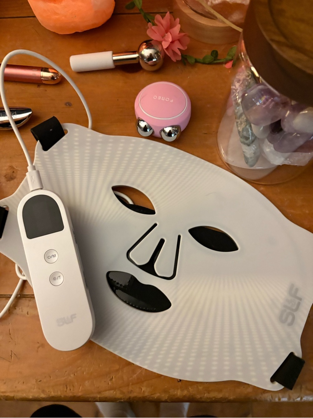 FOREO Mini Bear, Tzumi Red Light Mask, Botanique Paris EMS & Red Light Glasses